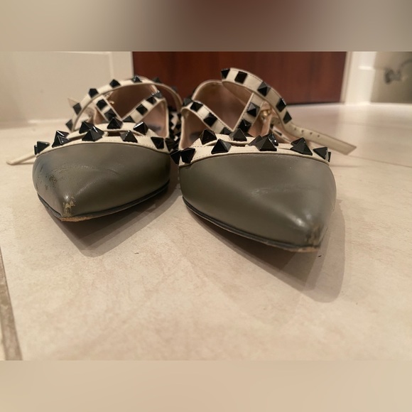 Valentino rockstud Flat Shoes size 39 - Picture 5 of 15